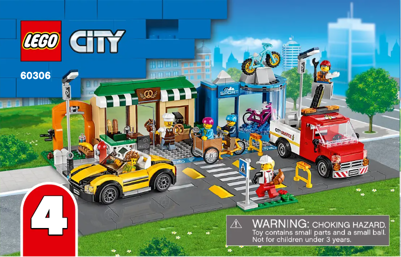 Page 1 de la notice Manuel utilisateur Lego City 60306