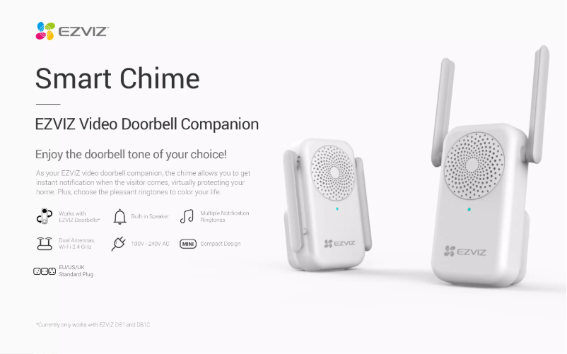 Page n°1 - Fiche technique EZVIZ Smart Chime