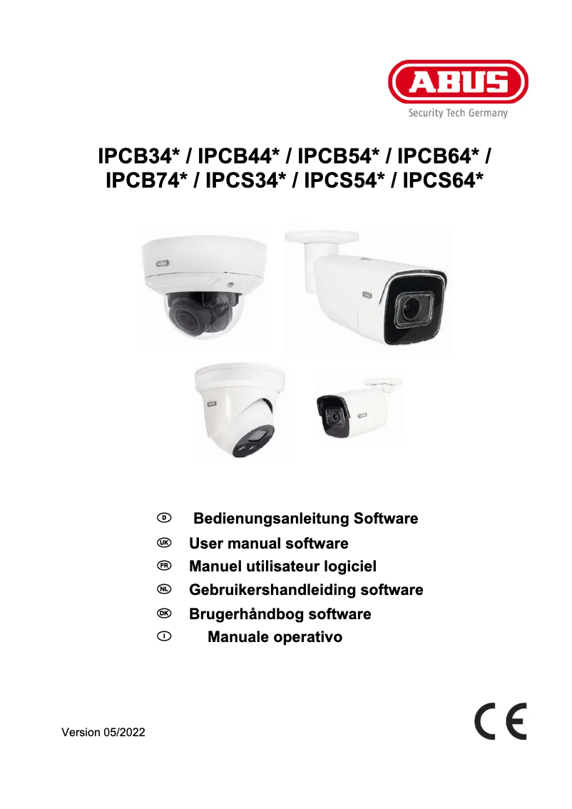 Página 1 del manual Manual de usuario Abus IPCS54611A