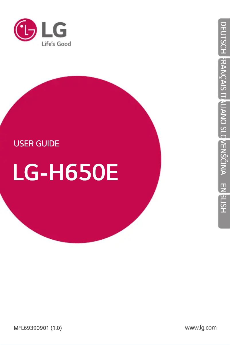 Page n°1 - Manuel utilisateur LG LG-H650E