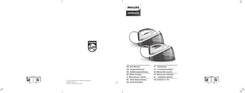 Page 1 de la notice Manuel utilisateur Philips Fastcare Compact GC6720