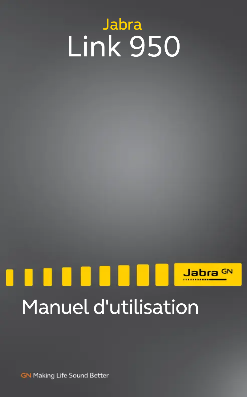 Image de la première page du manuel de l'appareil Link 950