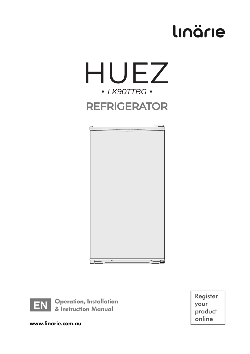 Page n°1 - Manuel utilisateur Linarie Huez LK90TT