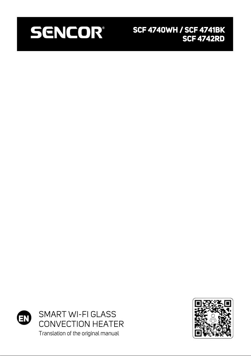 Image de la première page du manuel de l'appareil SCF 4741BK