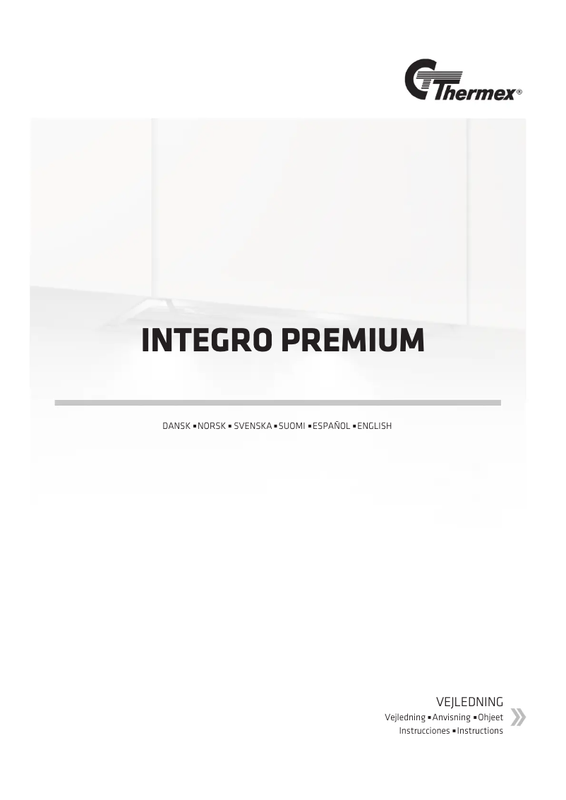 Image de la première page du manuel de l'appareil Integro 51 II Premium