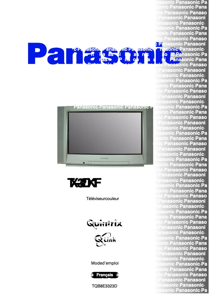 Page 1 de la notice Manuel utilisateur Panasonic TX-32DK1F