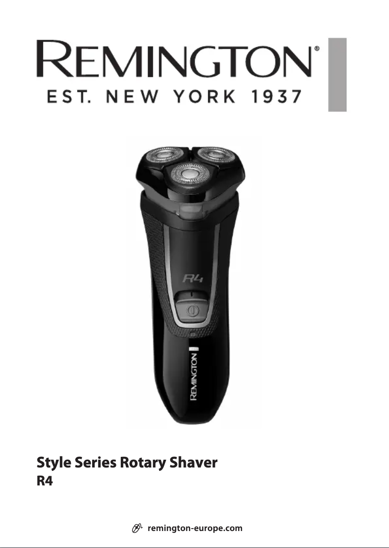 Page 1 de la notice Manuel utilisateur Remington Style Series R4