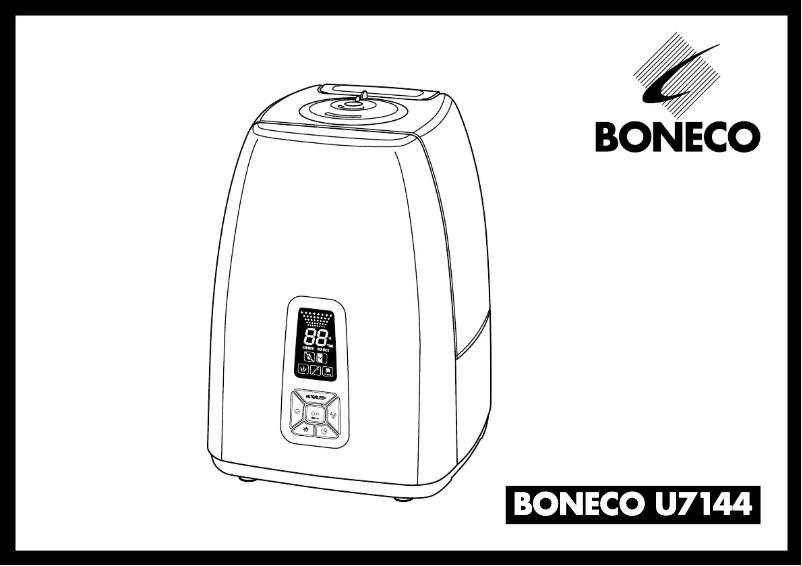 Image de la première page du manuel de l'appareil U7144