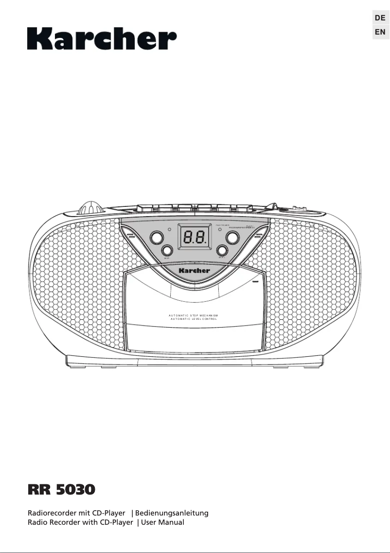 Página 1 del manual Manual de usuario Kärcher RR 5031