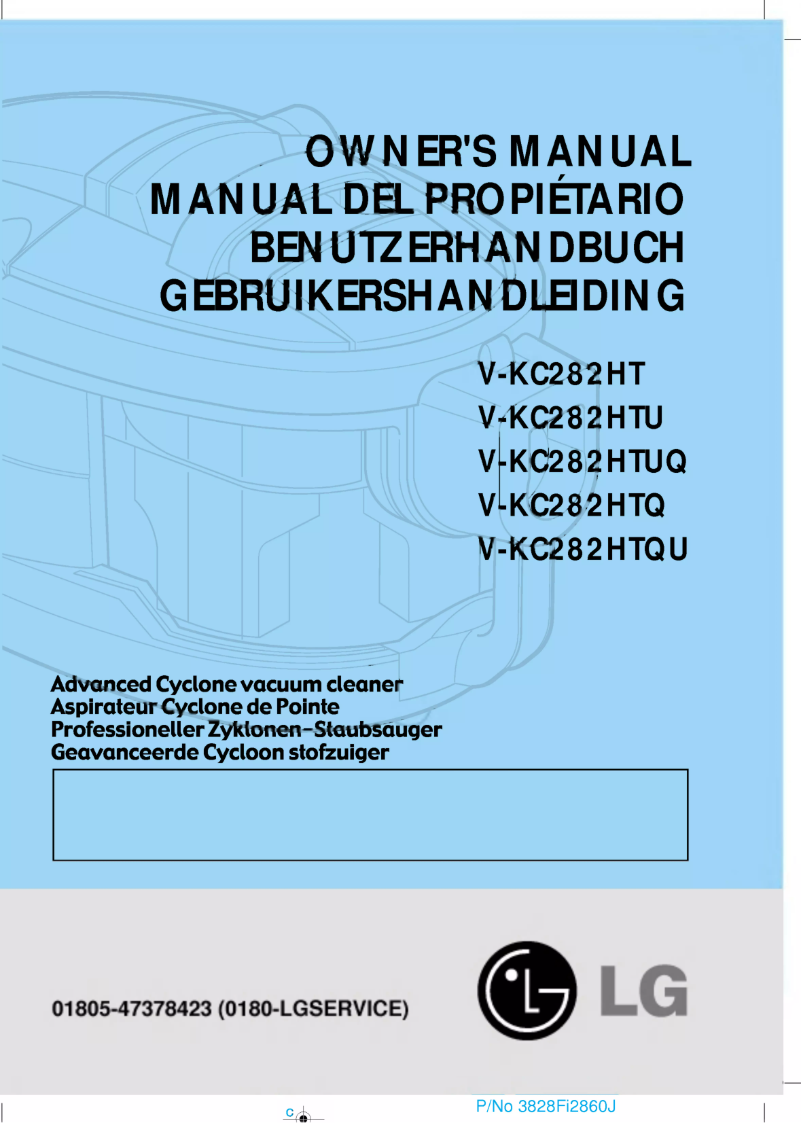 Page n°1 - Manuel utilisateur LG V-KC282HTQU