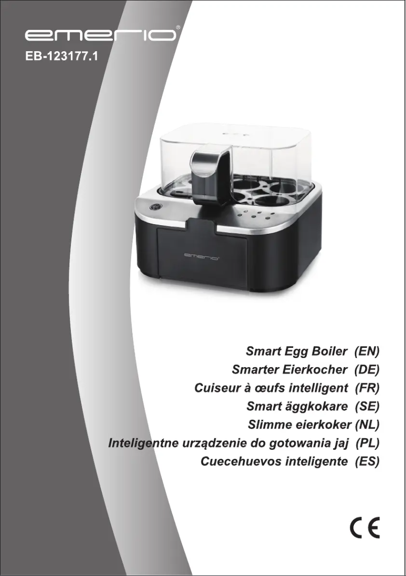 Page 1 de la notice Manuel utilisateur Emerio EB-123177.1