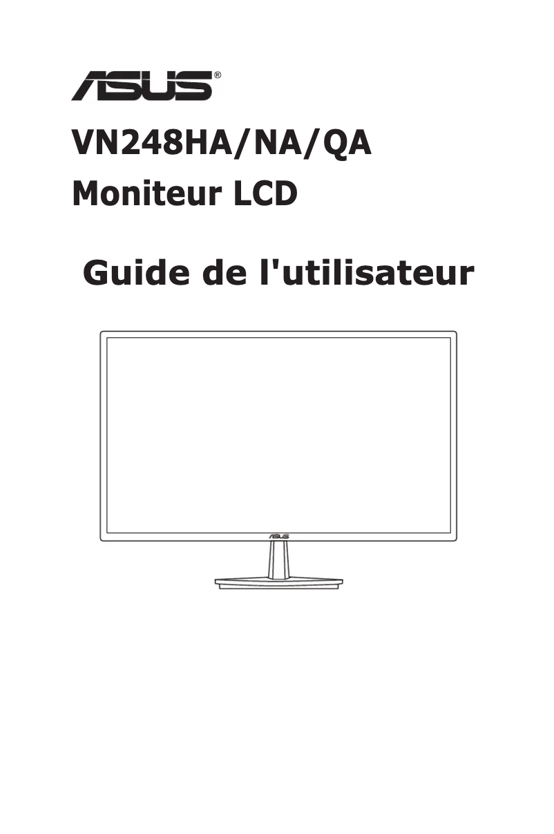 Image de la première page du manuel de l'appareil VN248NA