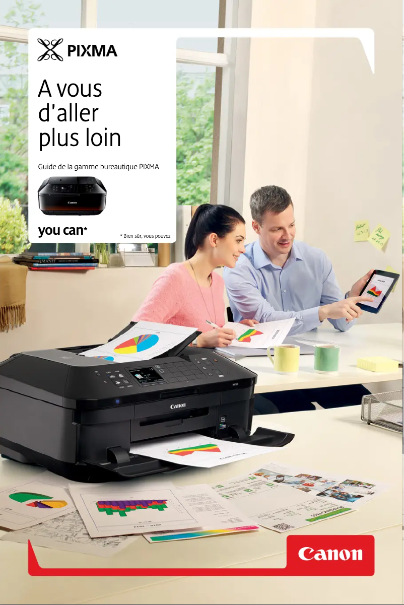 Page 1 de la notice Manuel utilisateur Canon Pixma MX925