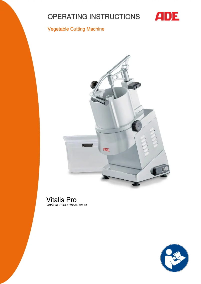 Image de la première page du manuel de l'appareil VitalisPro-210614