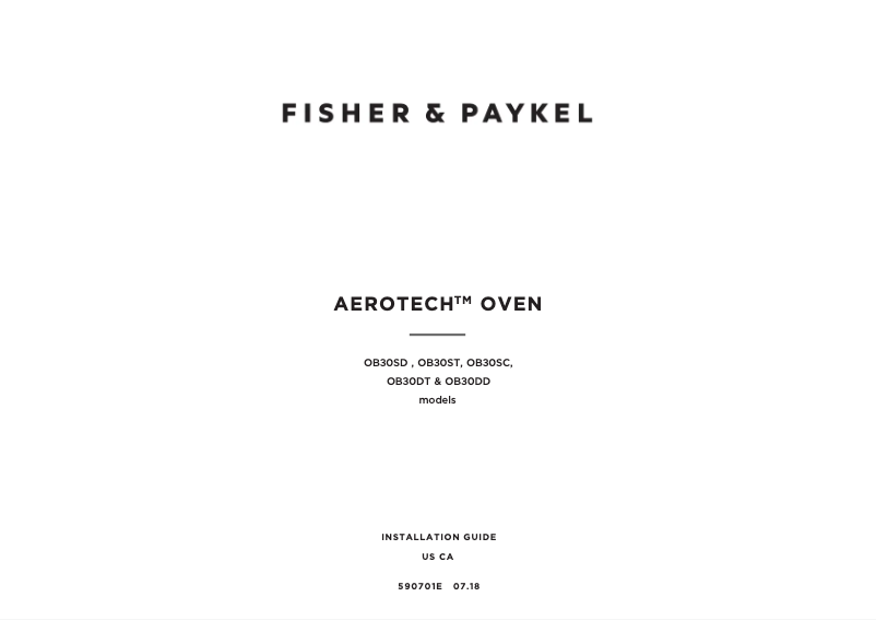 Image de la première page du manuel de l'appareil OB30DDEPX3_N