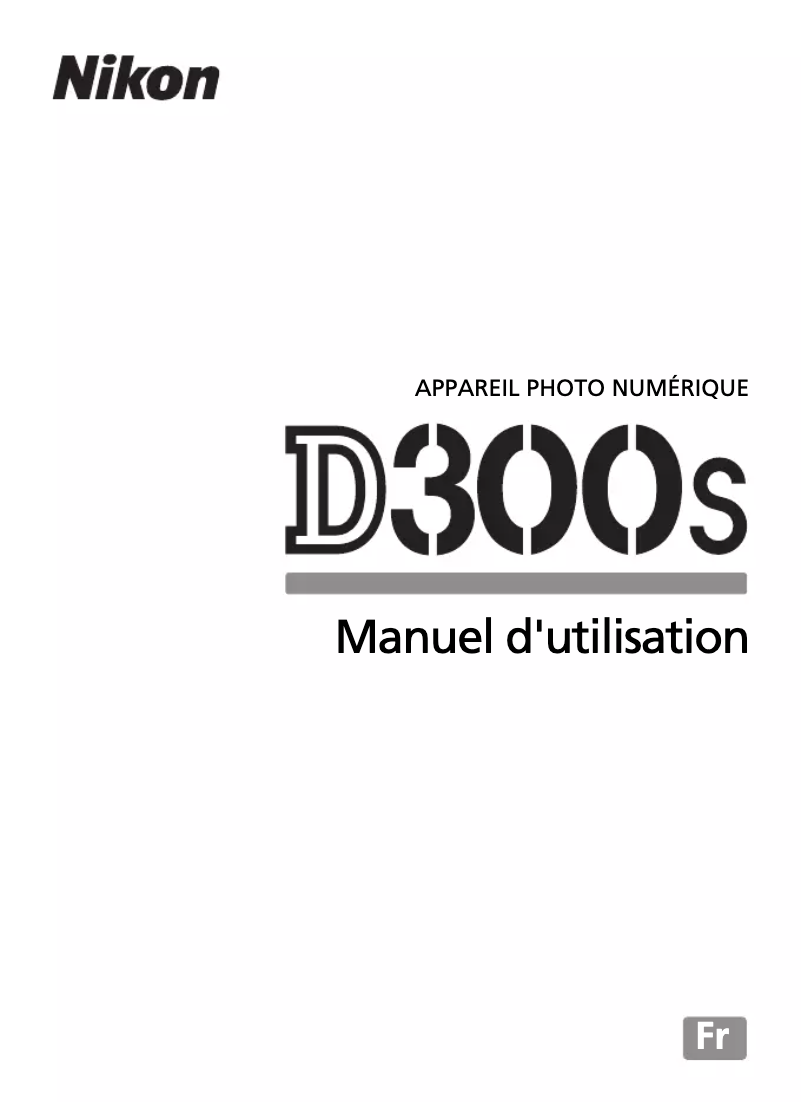 Image de la première page du manuel de l'appareil D300s