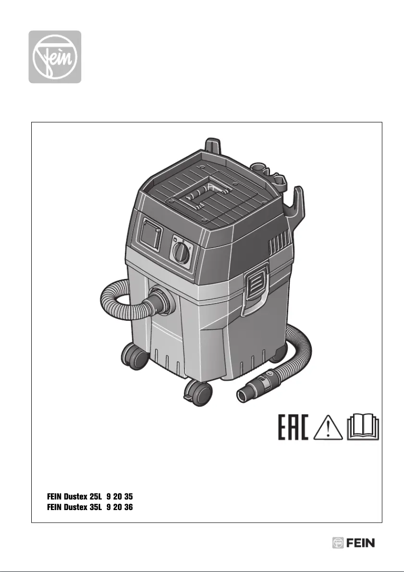 Image de la première page du manuel de l'appareil Dustex 35 L
