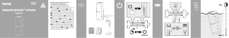Page 1 de la notice Manuel utilisateur Hama Twin 2.0