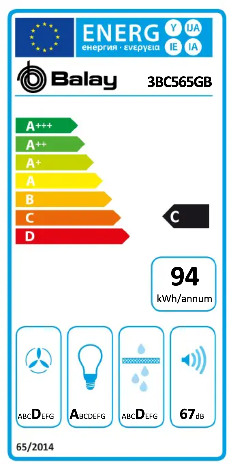 Image de la première page du manuel de l'appareil 3BC565GB