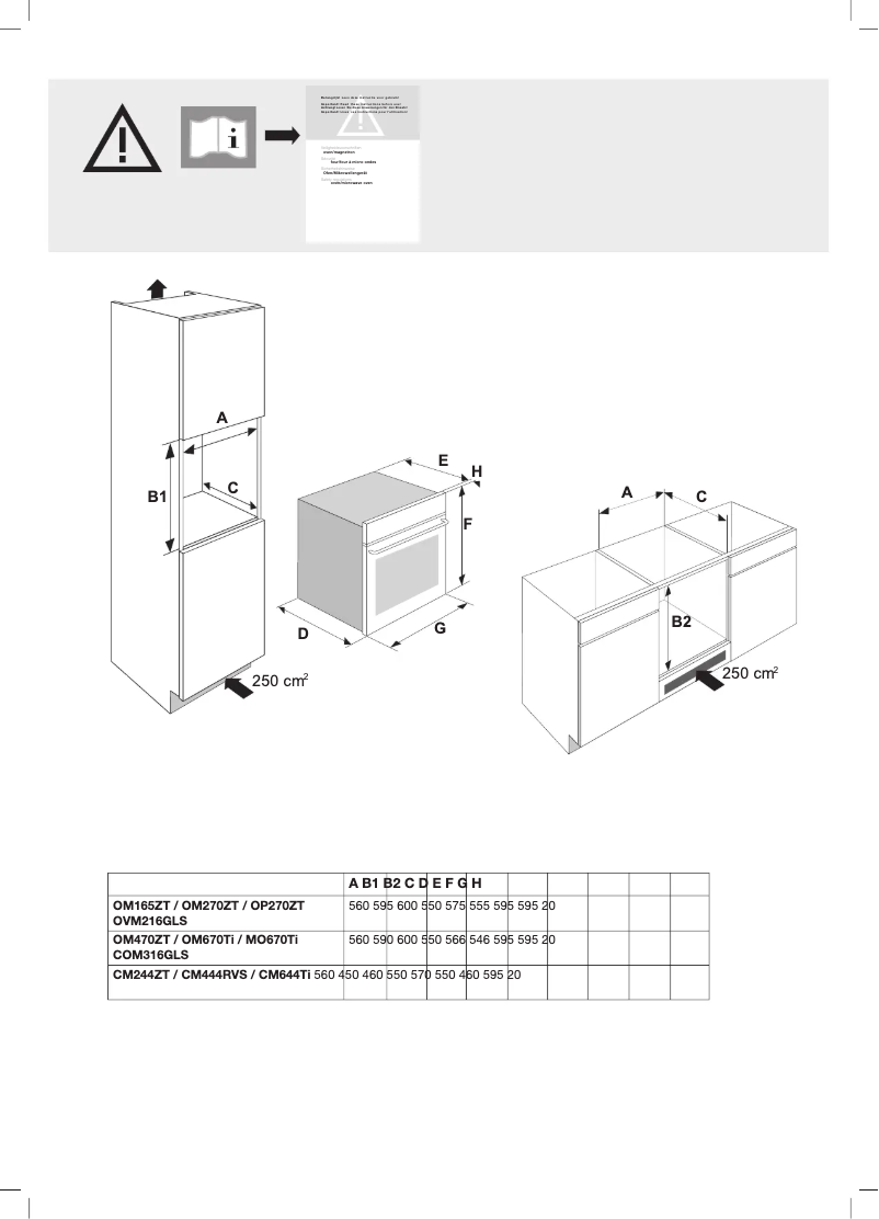 Page n°1 - Guide d'installation Etna MO470ZT