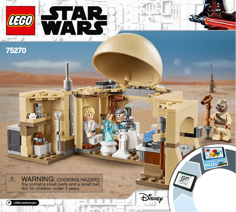 Page 1 de la notice Manuel utilisateur Lego Star Wars 75270