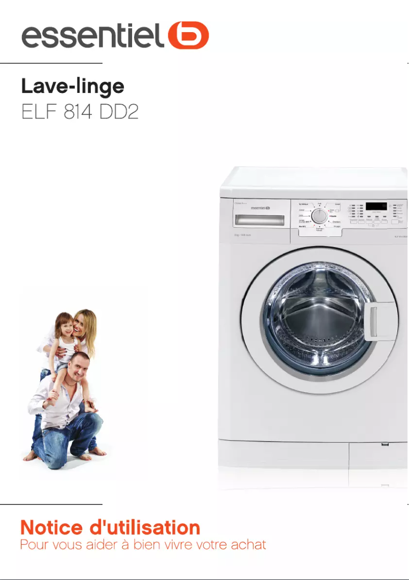 Imagen de la primera página del manual del dispositivo ELF 814 DD2