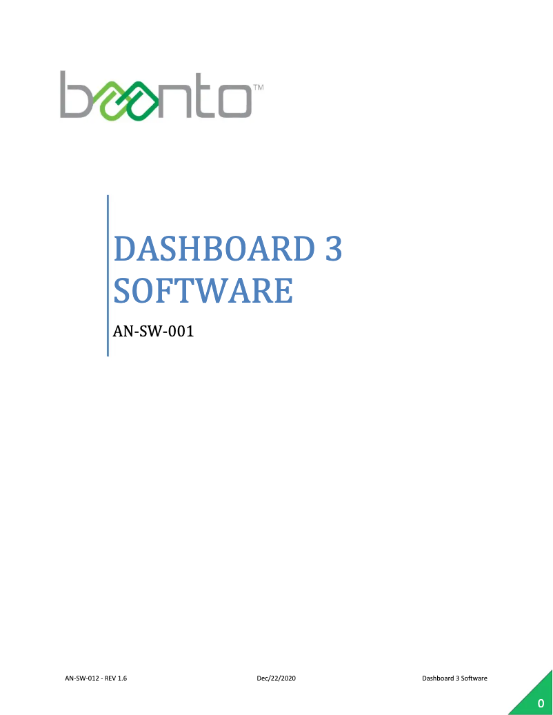 Página 1 del manual Manual de usuario NEC Dashboard 3