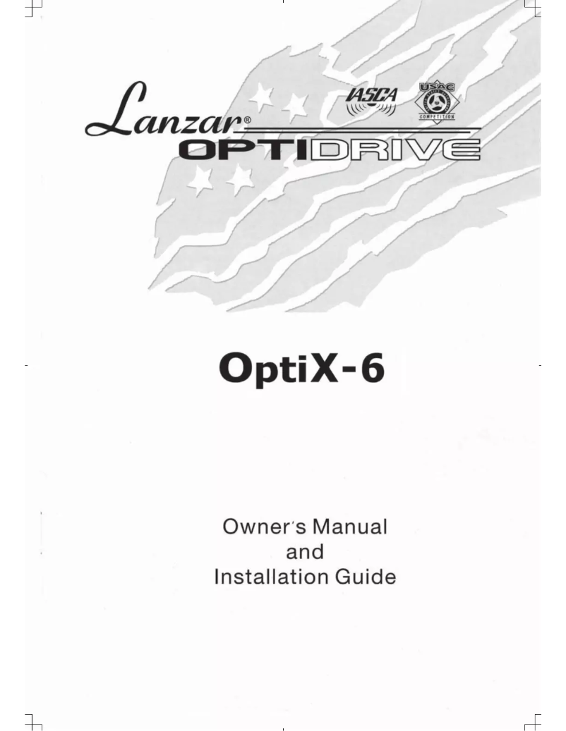 Image de la première page du manuel de l'appareil OptiX-6