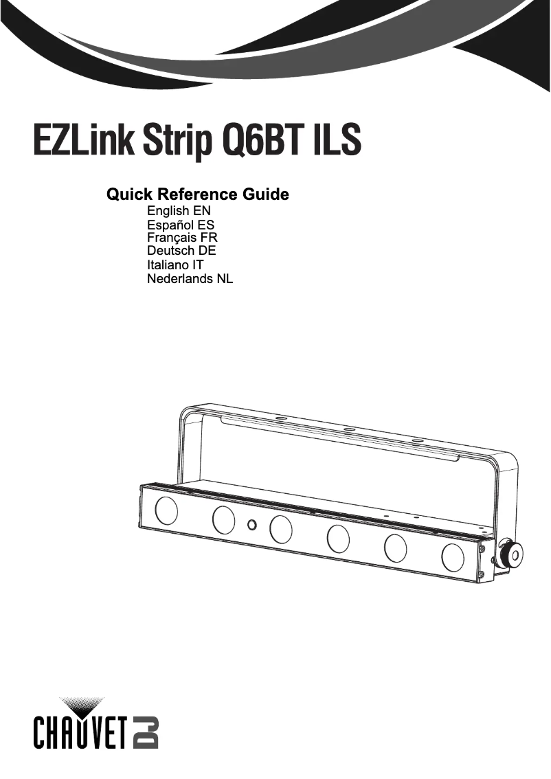 Page n°1 - Manuel utilisateur Chauvet EZLink Strip Q6BT ILS