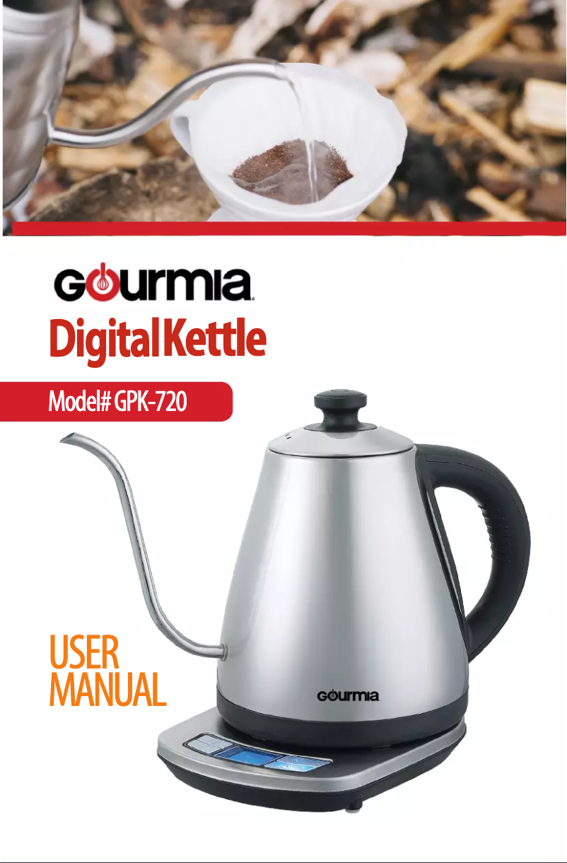 Image de la première page du manuel de l'appareil GPK720