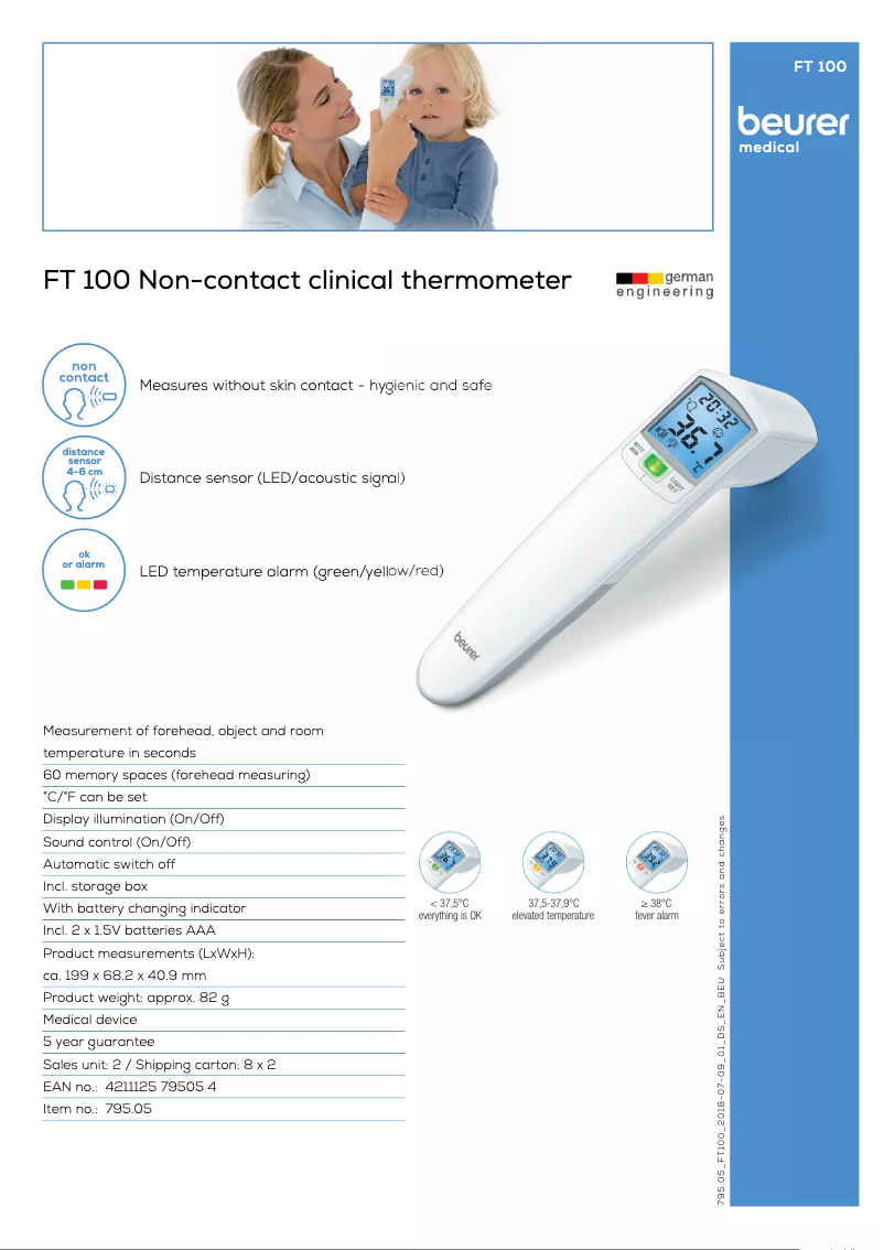 Image de la première page du manuel de l'appareil FT 100