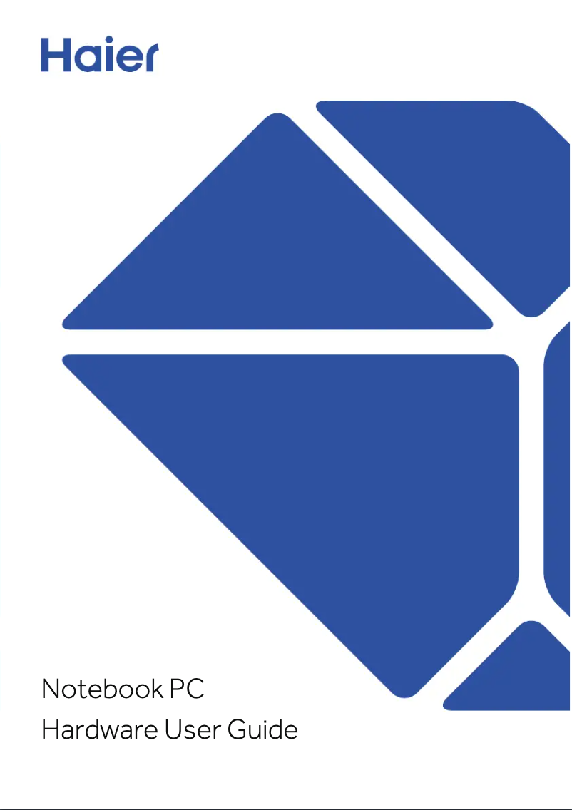 Page 1 de la notice Manuel utilisateur Haier M53