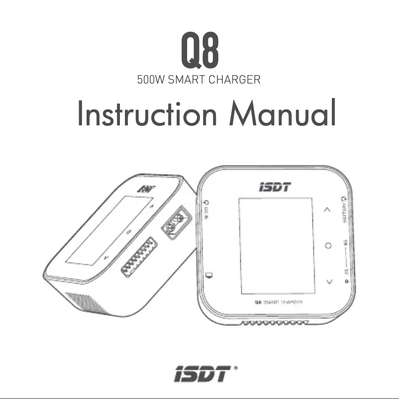 Page 1 de la notice Manuel utilisateur ISDT Q8