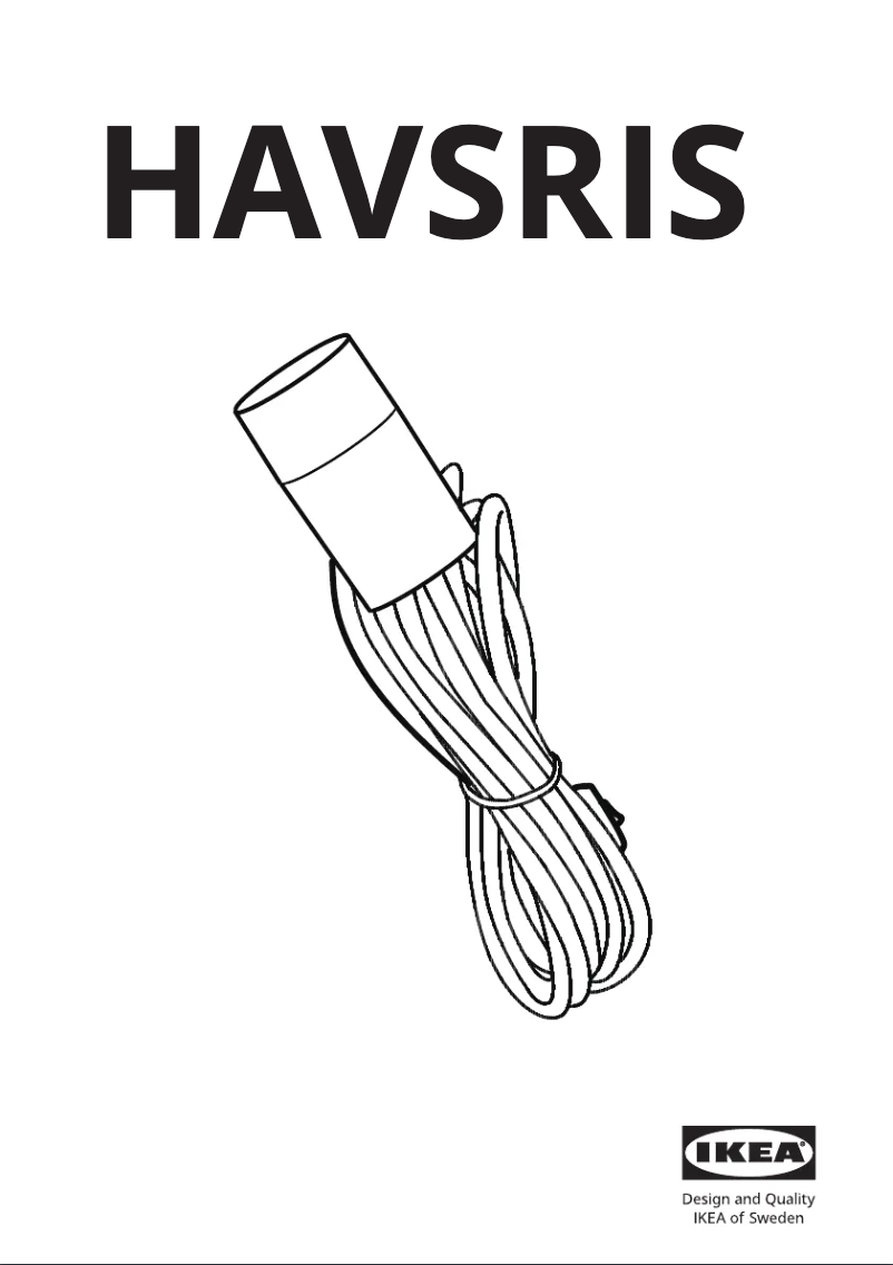 Page 1 de la notice Manuel utilisateur Ikea HAVSRIS 105.111.09