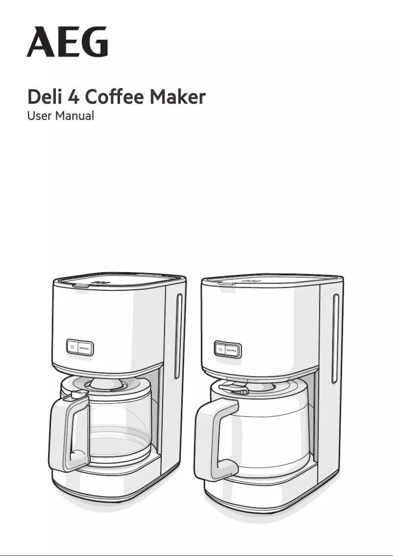 Página 1 del manual Manual de usuario AEG CM4-1-6ST