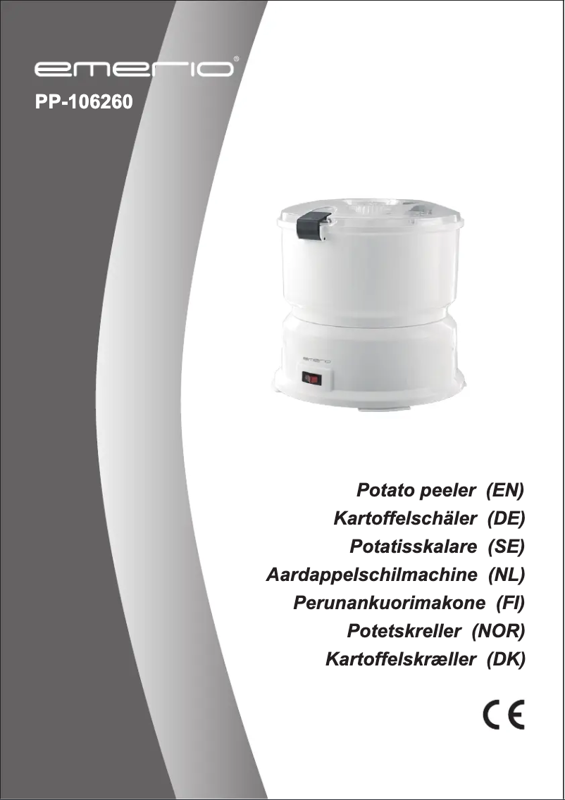 Page n°1 - Manuel utilisateur Emerio PP-106260