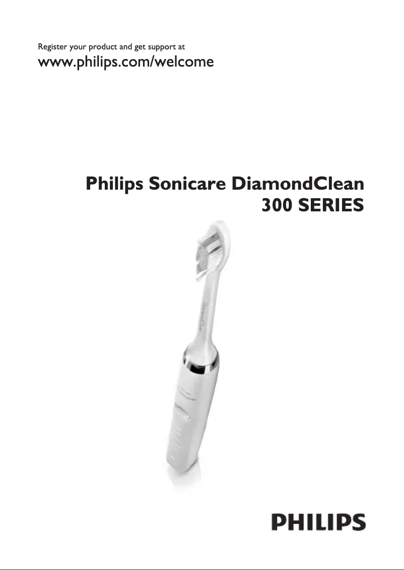 Page 1 de la notice Manuel utilisateur Philips Sonicare DiamondClean HX9368