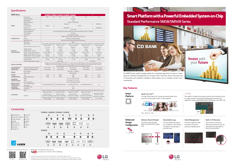 Image de la première page du manuel de l'appareil 49SM5B