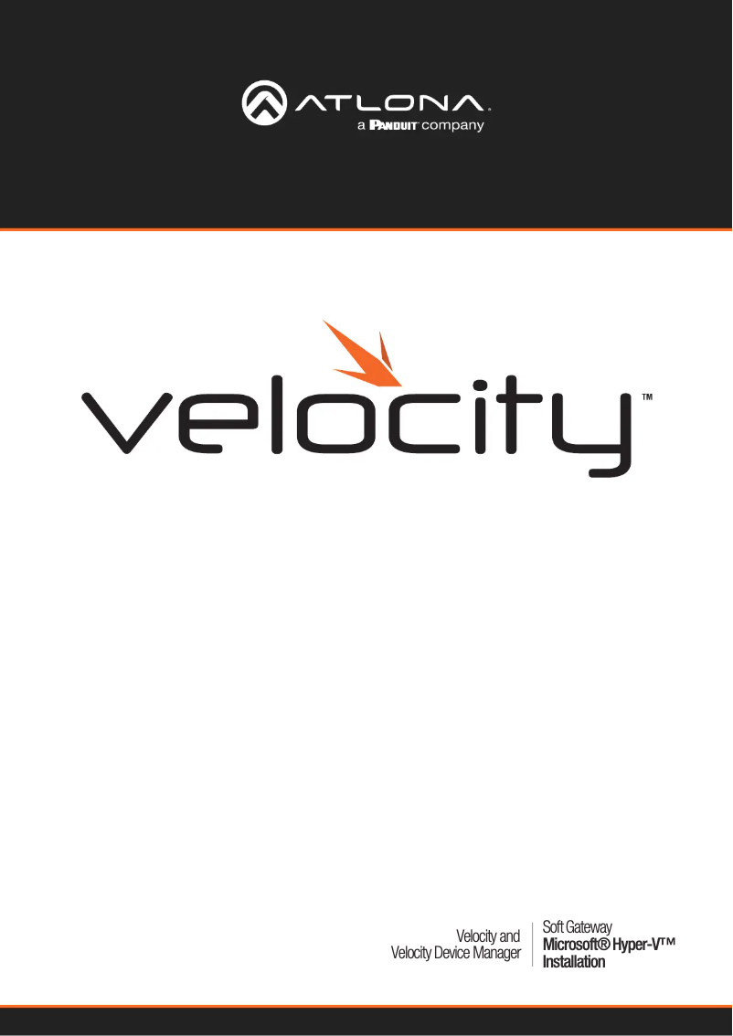 Imagen de la primera página del manual del dispositivo AT-VGW-SW