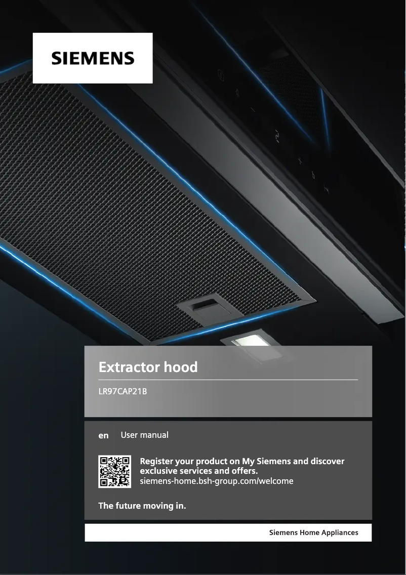 Page n°1 - Manuel utilisateur Siemens LR97CAP21B