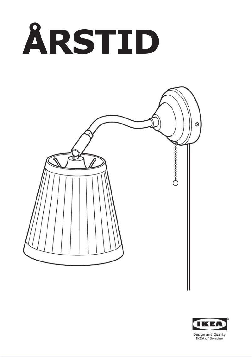 Image de la première page du manuel de l'appareil ÅRSTID 401.638.82