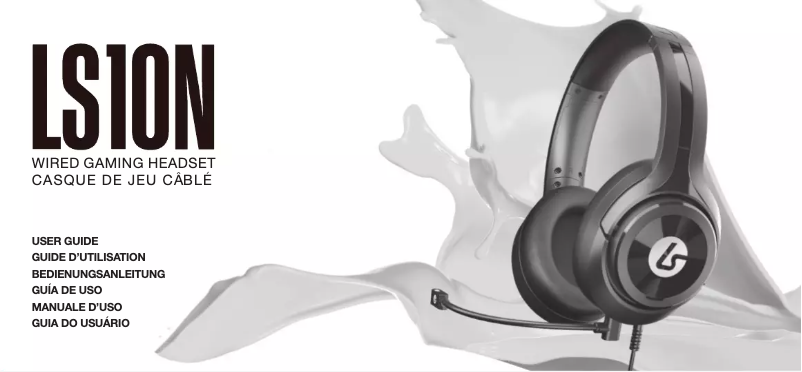 Page n°1 - Manuel utilisateur LucidSound LS10N