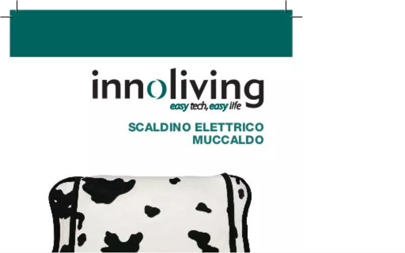 Page n°1 - Manuel utilisateur Innofit Muccaldo INN-074