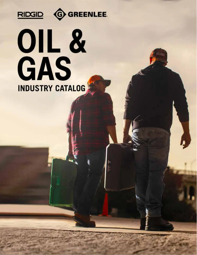 Page 1 de la notice Brochure Ridgid TRISTAND 425