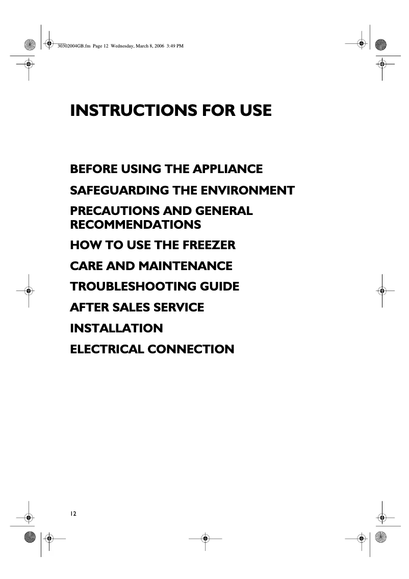 Image de la première page du manuel de l'appareil WV1660 NFW