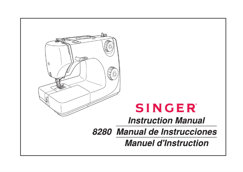 Page n°1 - Manuel utilisateur Singer Mercury 8280