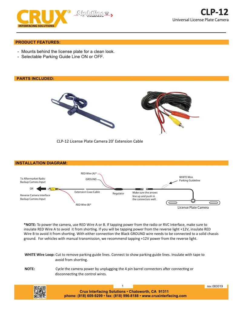 Image de la première page du manuel de l'appareil CLP-12