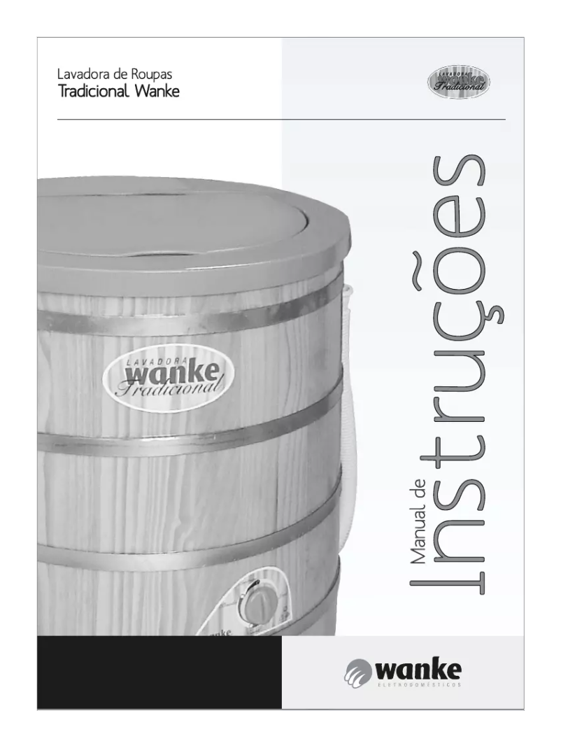 Page 1 de la notice Manuel utilisateur Wanke Tradicional