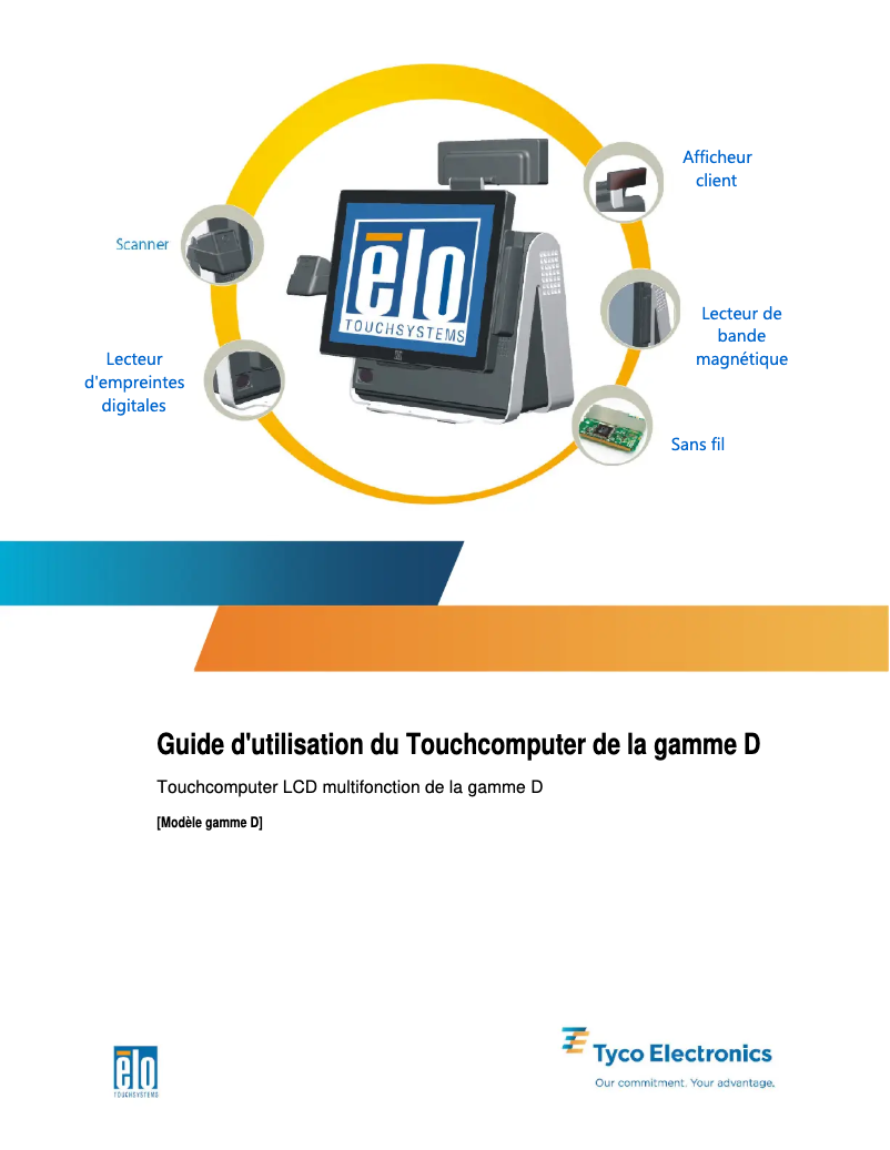 Page 1 de la notice Manuel utilisateur Elo 15D2