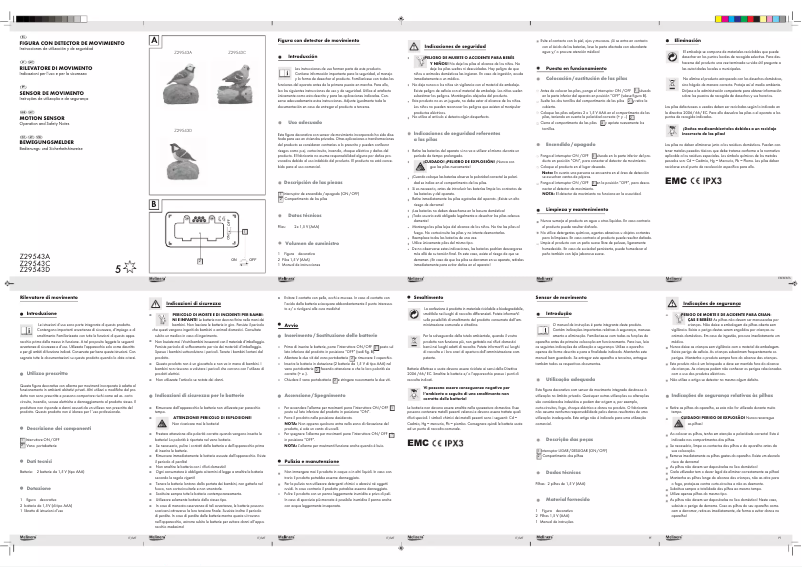 Image de la première page du manuel de l'appareil IAN 071848